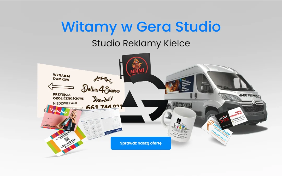 Studio Reklamy Gera Studio Reklamy i Druku: Twoje źródło inspiracji - Reklama ...